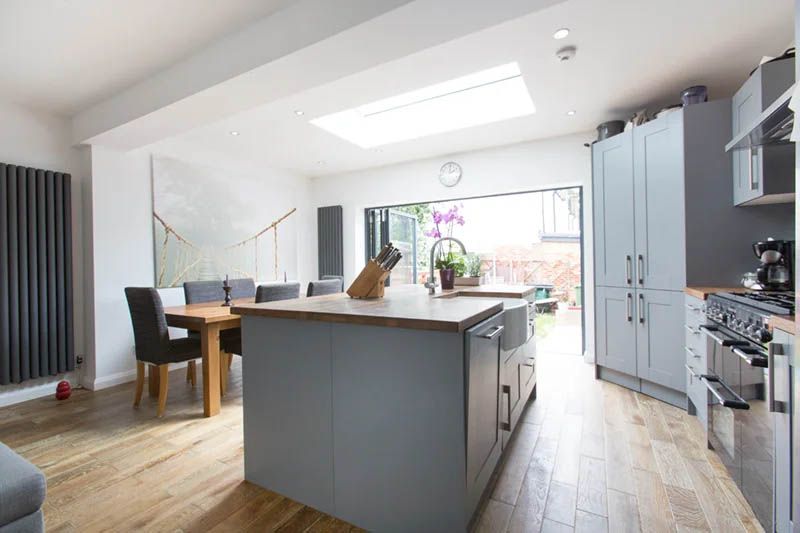Kitchen and Diner in a Rear Extension in Upper Norwood