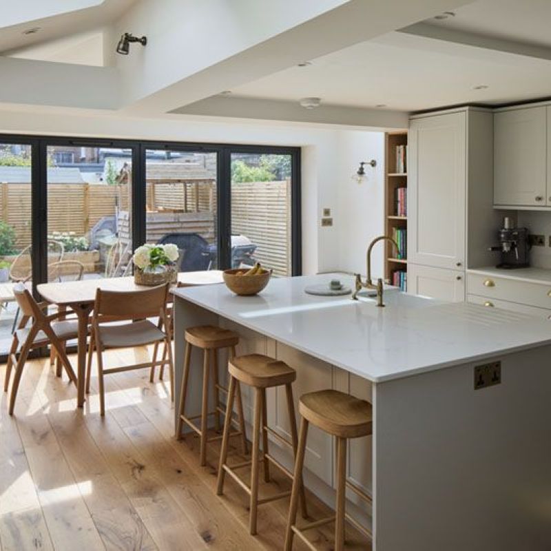 Rear and side return extension in Stoke Newington