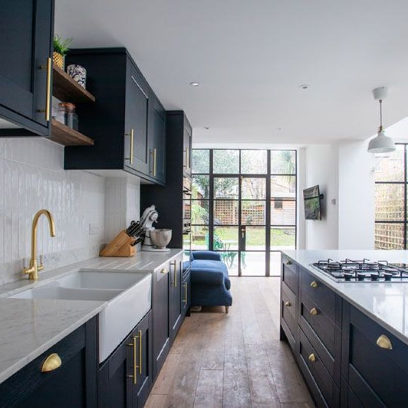 Rear and side return extension in Hackney