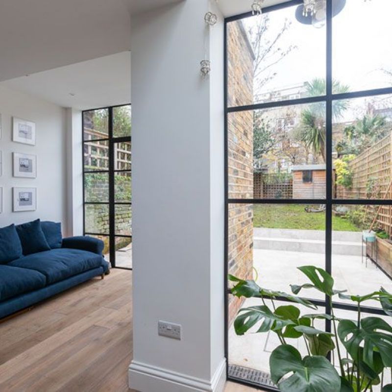 Rear and side return extension in Hackney