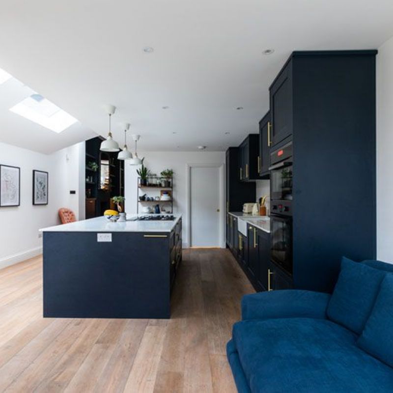 Rear and side return extension in Hackney