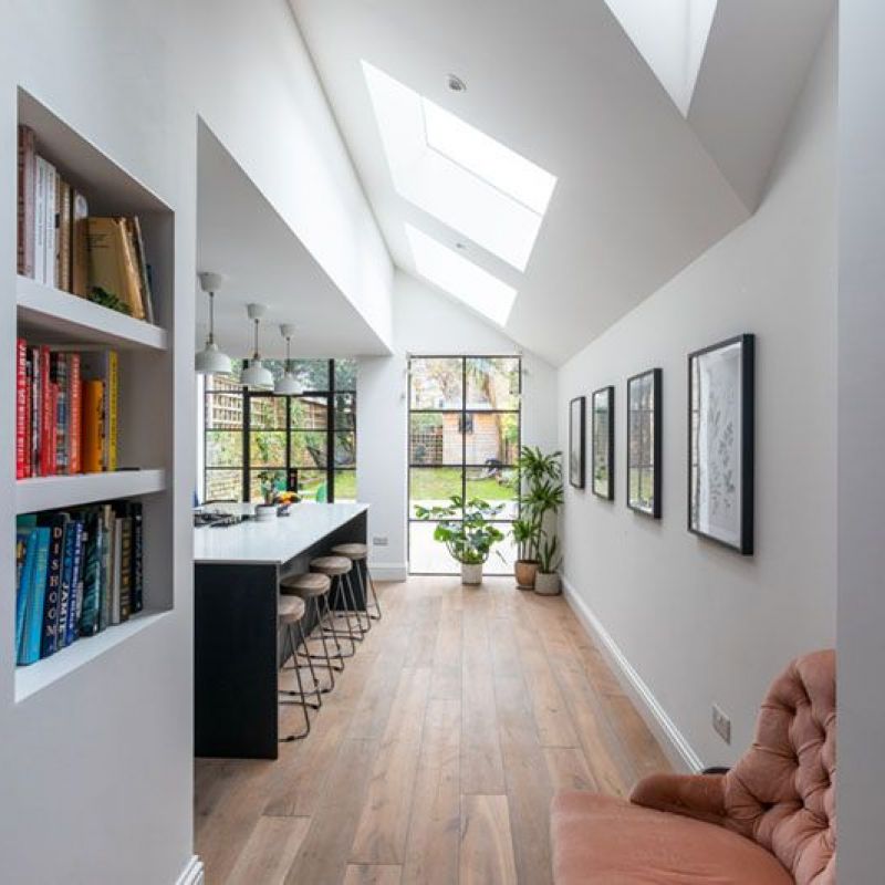 Rear and side return extension in Hackney