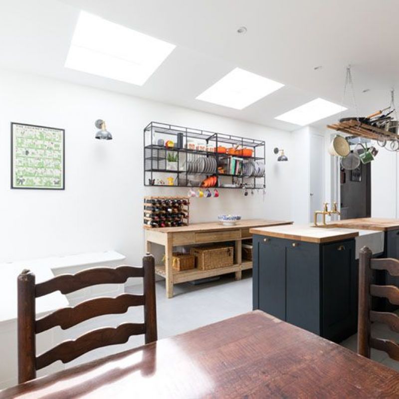Kitchen extension and modifications in Stoke Newington