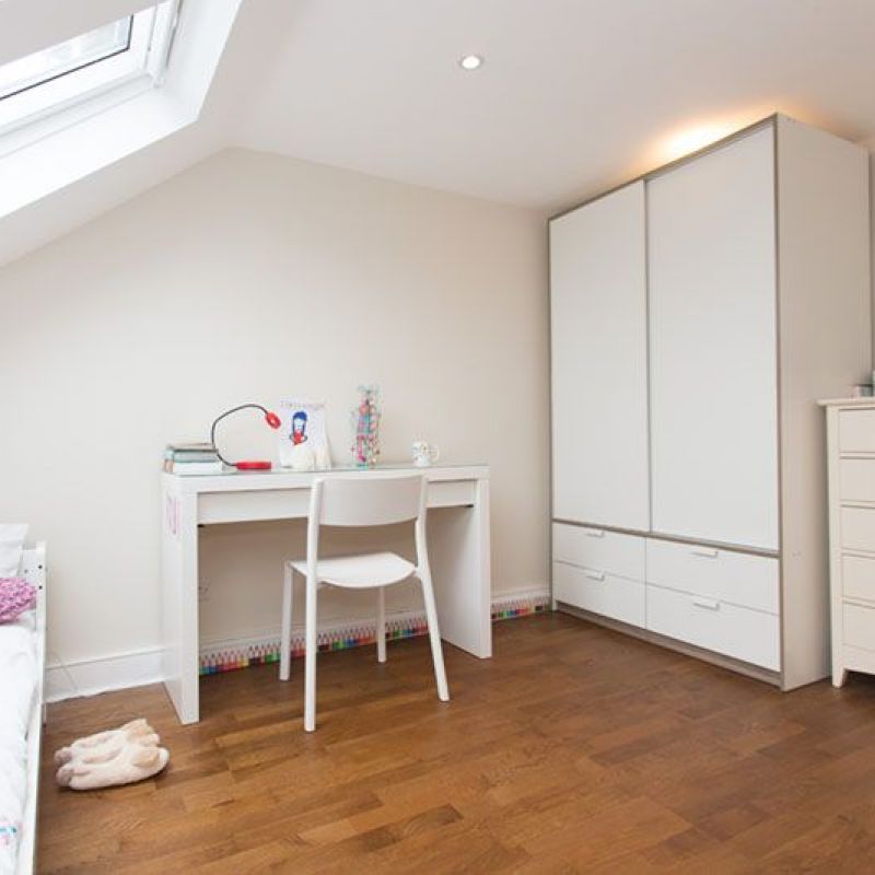 Loft conversion in a Victorian house in Wandsworth