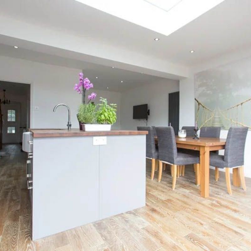 Kitchen and Diner in a Rear Extension in Upper Norwood
