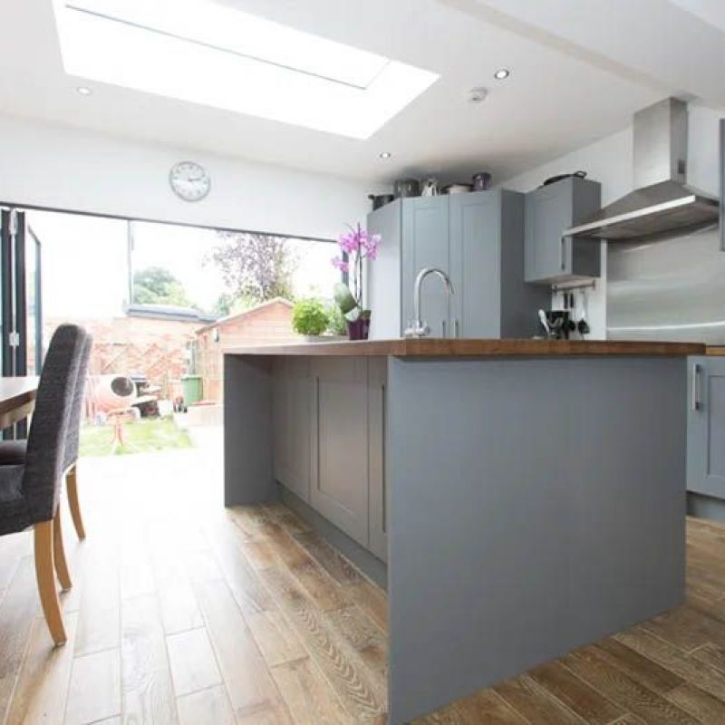 Kitchen and Diner in a Rear Extension in Upper Norwood