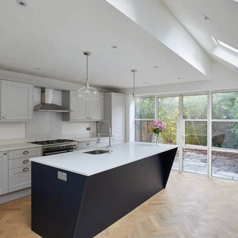 Kitchen extension and first floor refurbishment in Fulham