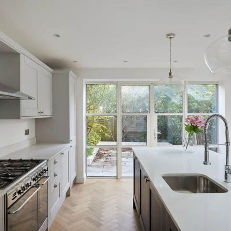 Kitchen extension and first floor refurbishment in Fulham