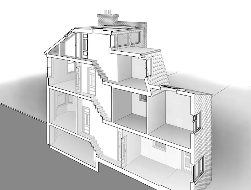 Example drawing of proposed loft